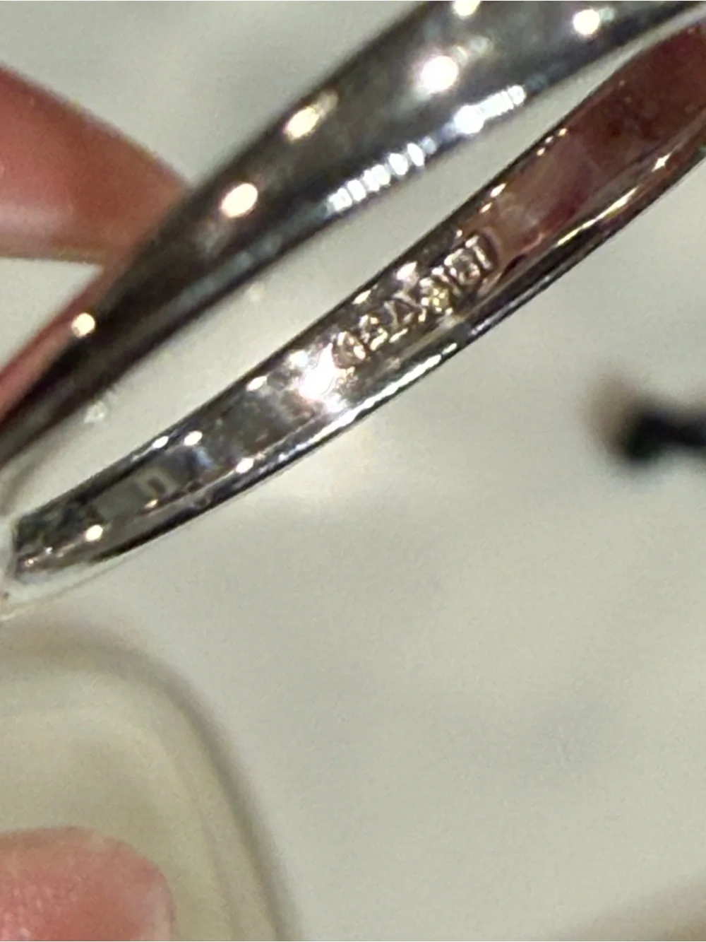 Diamond Pearl Ring in White Gold